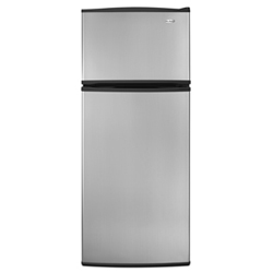 Amana A8RXNGMWS 17.6 cu. ft. Refrigerator with SpillSaver Glass Shelves & Contoured Doors
