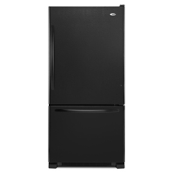 Amana ABB1924WEB 18.5 cu. ft. Refrigerator with 4 Half-Width Adjustable Spillsaver Glass Shelves
