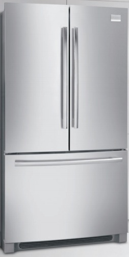 Frigidaire Professional FPHN2899LF 27.8 cu. ft. French Door Refrigerator, 4 SpillSafe Sliding Shelves, 2 Humidity Controlled Crispers, Store-More Full-Width Cool Zone Drawer