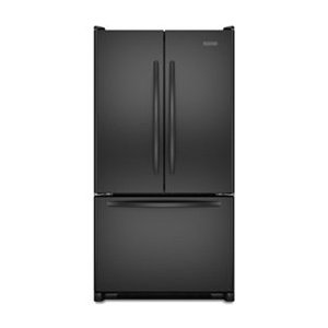 KitchenAid KBFS20EVBL Architect Series II 19.7 cu. ft. Counter-Depth French-Door Refrigerator, Black