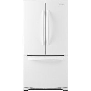 KitchenAid KBFS22EWWH Architect Series II 21.9 cu. ft. French Door Refrigerator, White