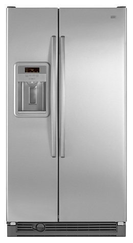Maytag MSD2274VEM 21.8 cu. ft. Side by Side Refrigerator, Adjustable Spill-Catcher Glass Shelves, Humidity-Controlled Crispers, Deli Drawer, Fill-N-Chill Ice/Water Dispenser, Up-Front Sliding Controls