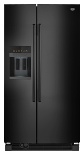 Maytag MSD2559XEB 25.8 cu. ft. Side by Side Refrigerator, 3 Adjustable Spill-Catcher Shelves, FreshLock Crisper, Adjusti-Temp Deli Drawer, Adaptive Defrost, External Water/Ice Dispenser