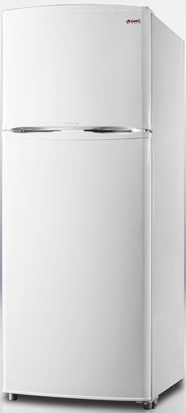 Summit FF1410WIM 12.5 cu. ft. Counter-Depth Top-Freezer Refrigerator, Adjustable Glass Shelves, Adjustable Door Storage, Adjustable Thermostat